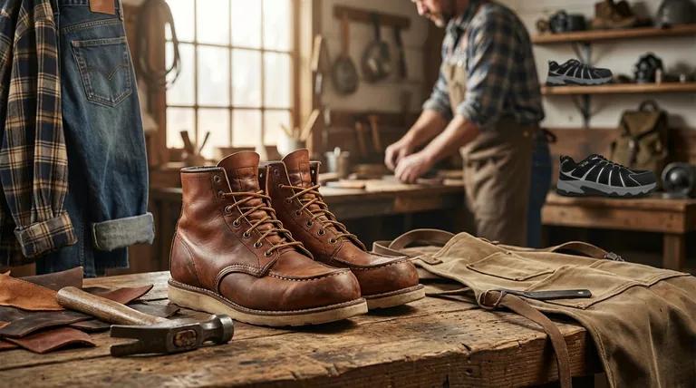 The Modern Craftsman’s Foundation: Why the Steel Toe Moc Toe Hybrid is Dominating the Job Site